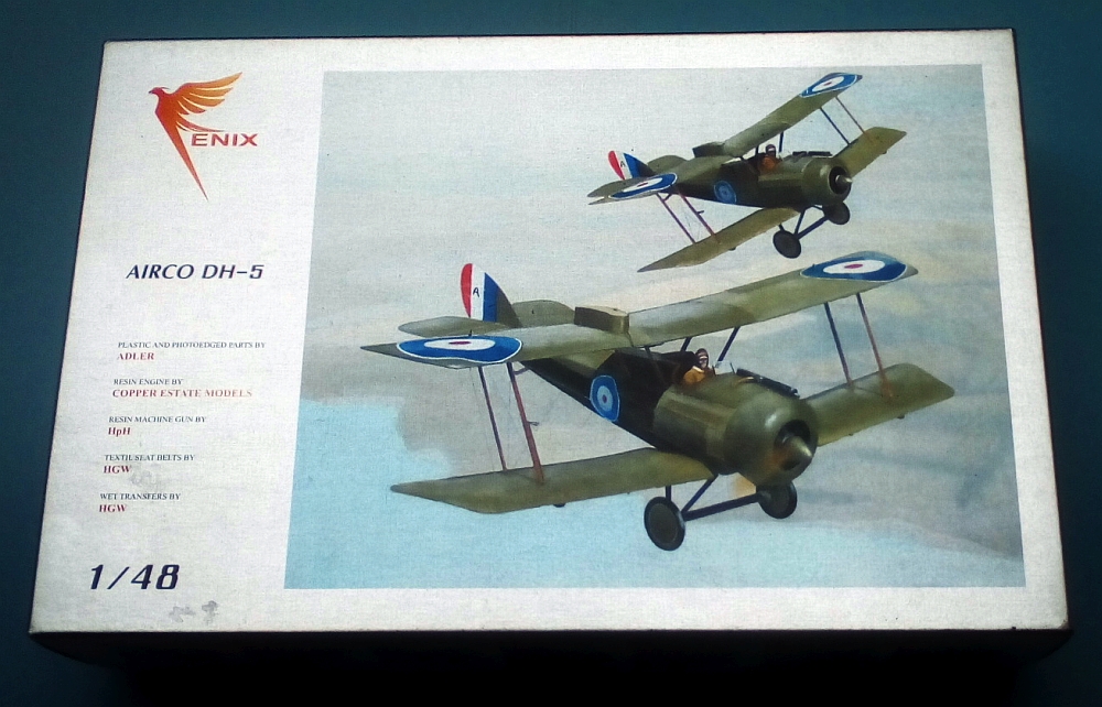 DH de Havilland 5-1:48 AMG Models A48302 Airco